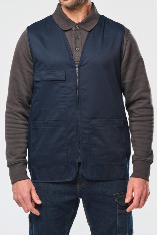 Gilet polycoton multipoches unisexe – Image 24