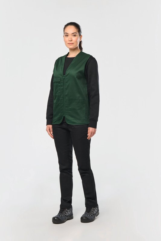 Gilet polycoton multipoches unisexe – Image 14