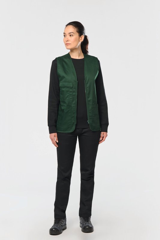 Gilet polycoton multipoches unisexe – Image 13