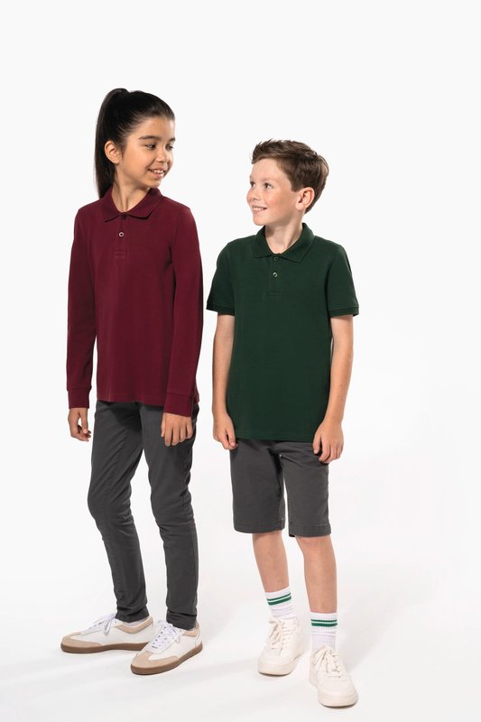 Polo manches longues enfant – Image 19