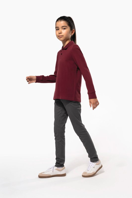 Polo manches longues enfant – Image 18