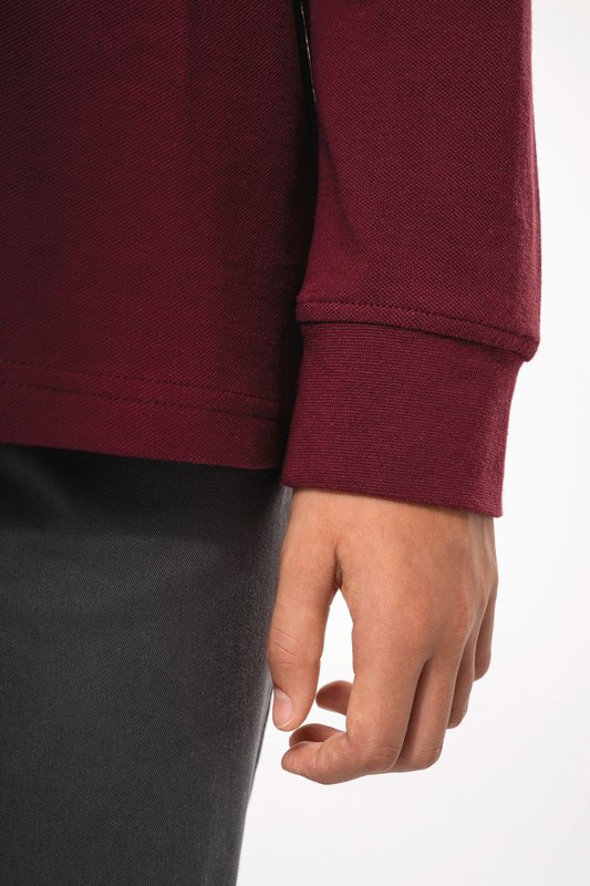 Polo manches longues enfant – Image 6