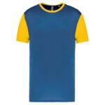 Bleu royal sportif / Jaune sportif