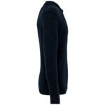 Indigo profond chiné