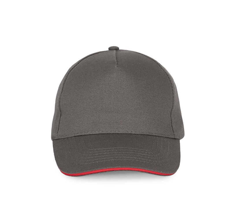 Casquette avec sandwich contrasté - 5 panneaux – Image 24