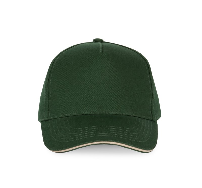 Casquette avec sandwich contrasté - 5 panneaux – Image 17