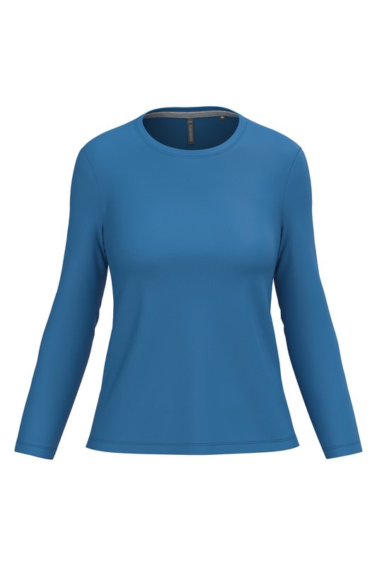 T-shirt col rond manches longues femme – Image 25