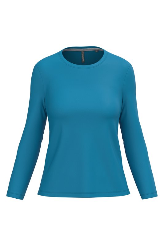 T-shirt col rond manches longues femme – Image 30