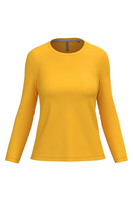 T-shirt col rond manches longues femme – Image 31