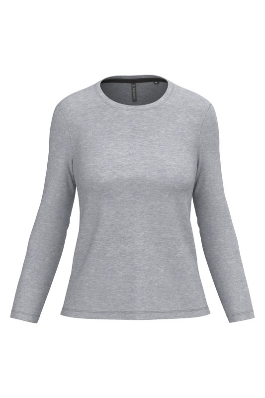 T-shirt col rond manches longues femme – Image 27