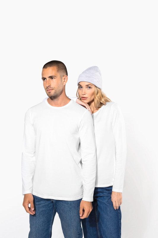 T-shirt col rond manches longues femme – Image 4