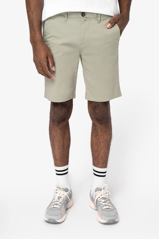 Bermuda chino écoresponsable homme