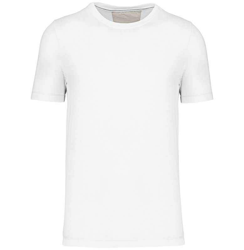 T-shirt slub écoresponsable col rond manches courtes homme – Image 11