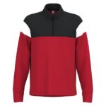 Rouge sportif / Noir