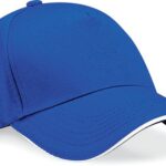 Bleu royal vif / Blanc