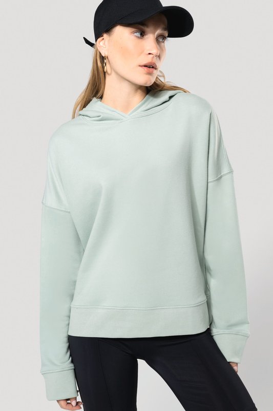 Sweat-shirt capuche Bio femme