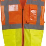 Orange haute visibilité / Jaune haute visibilité