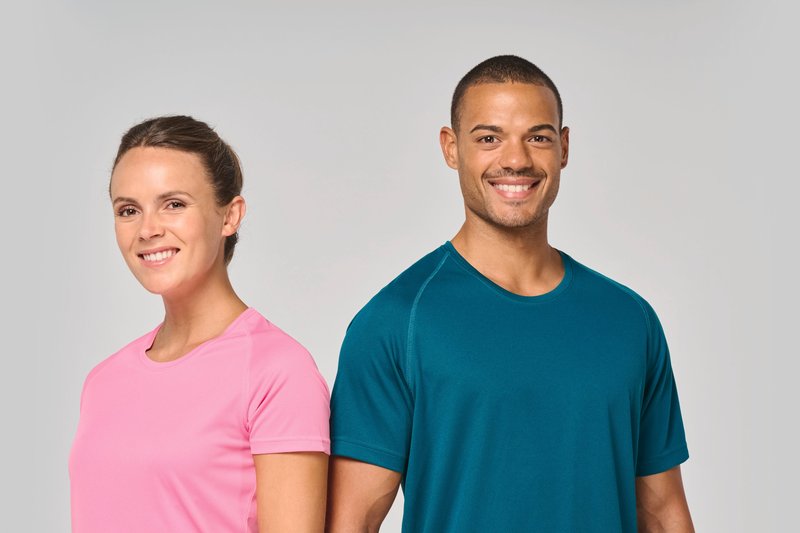 T-shirt de sport à col rond recyclé femme – Image 31