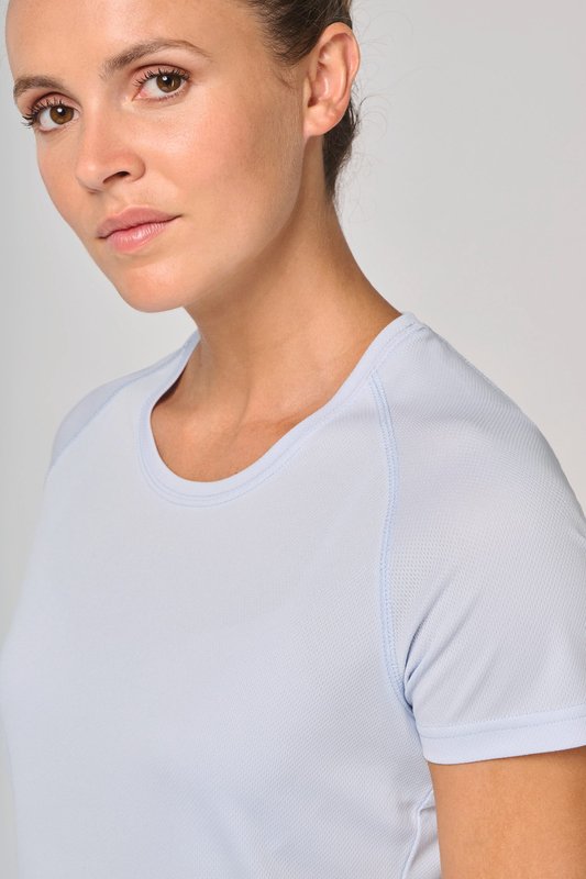 T-shirt de sport à col rond recyclé femme – Image 16