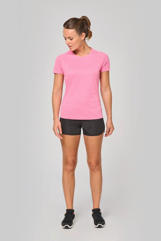 T-shirt de sport à col rond recyclé femme – Image 10