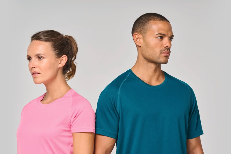 T-shirt de sport à col rond recyclé femme – Image 30