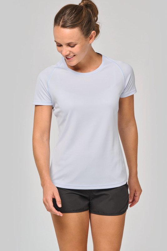 T-shirt de sport à col rond recyclé femme – Image 7