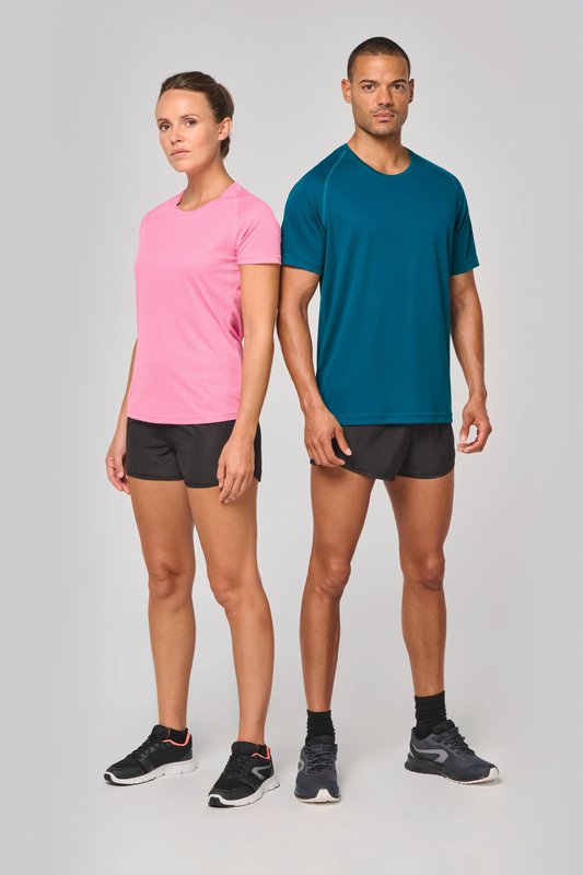 T-shirt de sport à col rond recyclé femme – Image 14