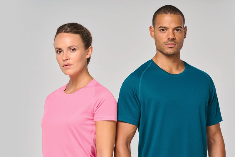 T-shirt de sport à col rond recyclé femme – Image 32