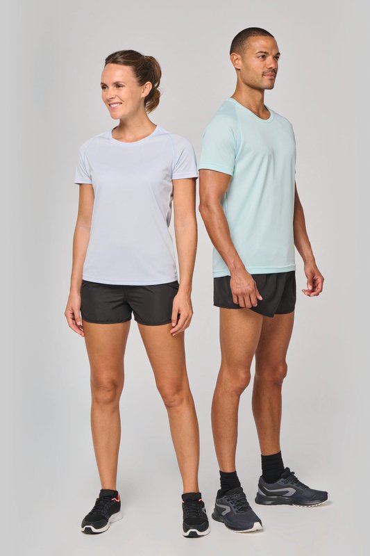 T-shirt de sport à col rond recyclé femme – Image 34