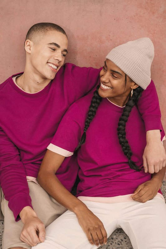 Sweat-shirt écoresponsable à col rond unisexe – Image 18