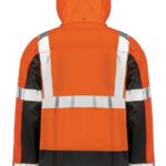 Orange fluorescent / Noir