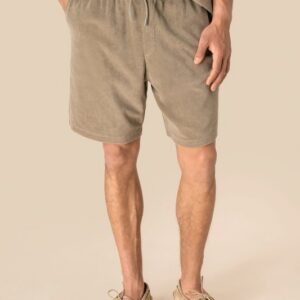 Short écoresponsable en éponge homme