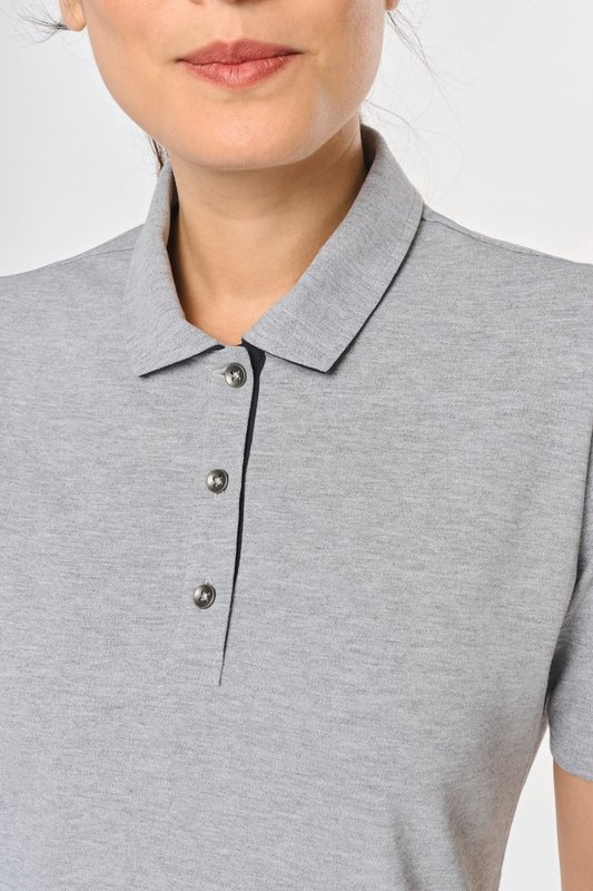 Polo long manches courtes femme – Image 8