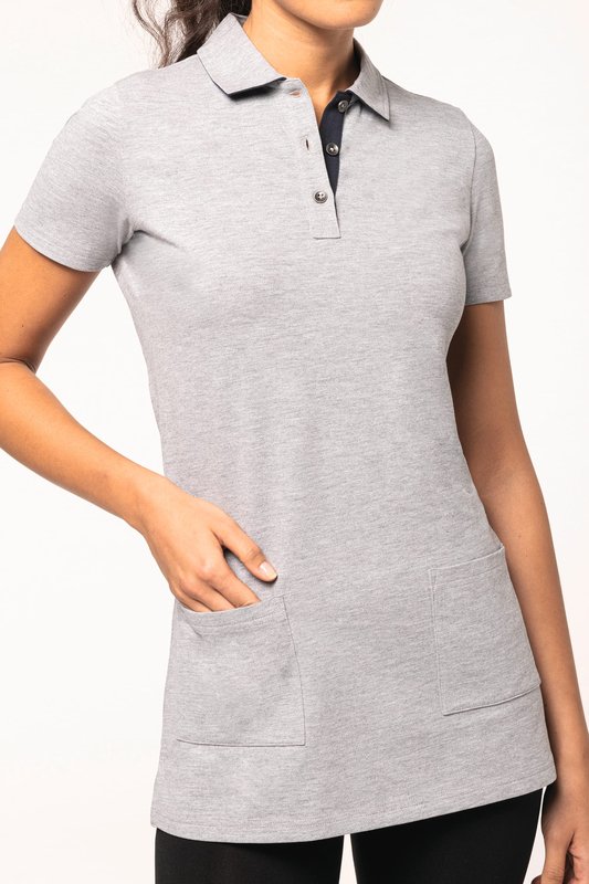 Polo long manches courtes femme – Image 11