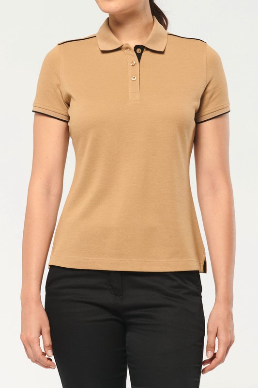 Polo Day To Day contrasté manches courtes femme – Image 21