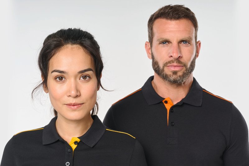 Polo Day To Day contrasté manches courtes femme – Image 26