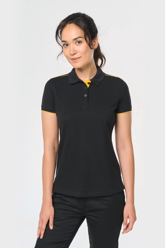 Polo Day To Day contrasté manches courtes femme – Image 29