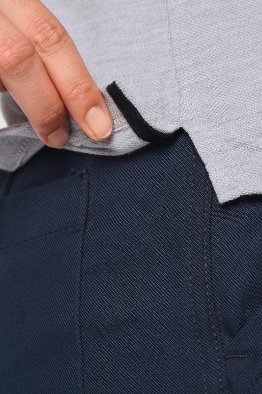 Polo Day To Day contrasté manches courtes femme – Image 5