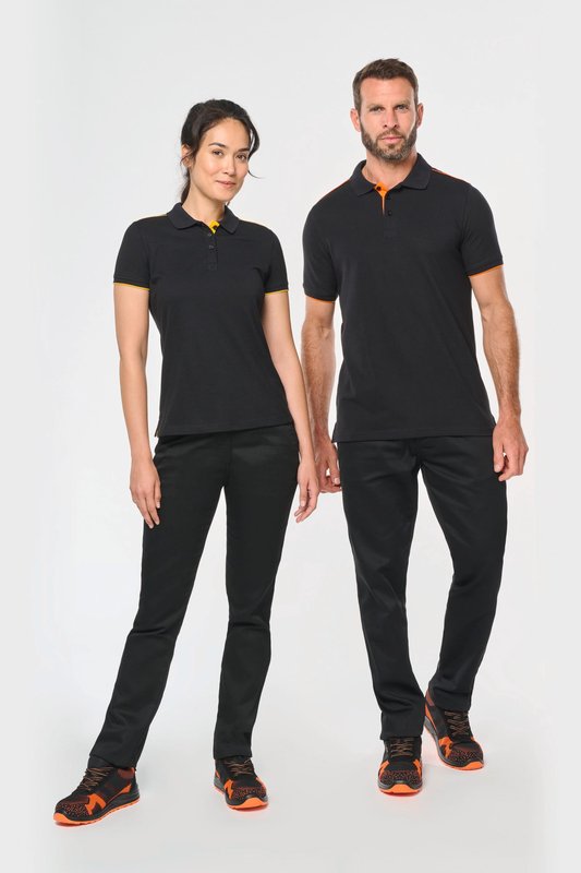 Polo Day To Day contrasté manches courtes femme – Image 24