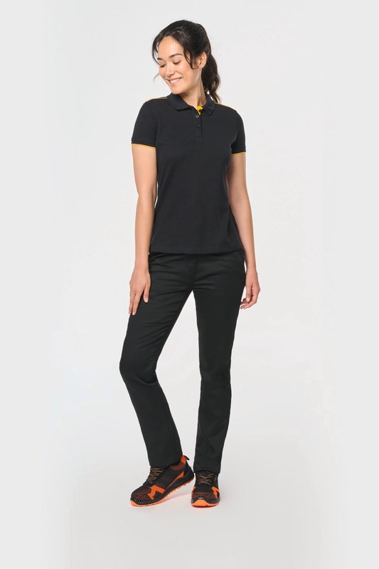 Polo Day To Day contrasté manches courtes femme – Image 30