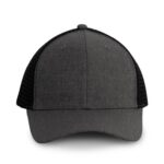 Gris acier chiné / Noir