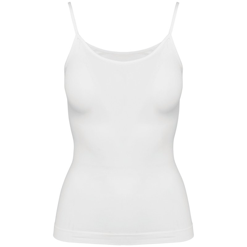 Débardeur écoresponsable sans couture fines bretelles femme