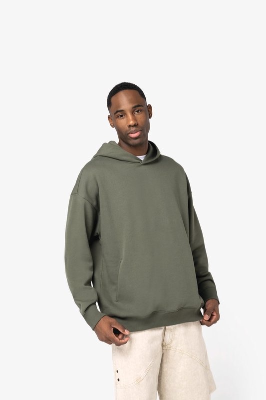 Sweat-shirt écoresponsable à capuche oversize unisexe – Image 6