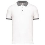 Blanc / Gris sportif