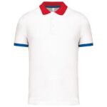 Blanc / Rouge / Bleu royal sportif