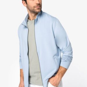 Sweat-shirt écoresponsable zippé en modal homme