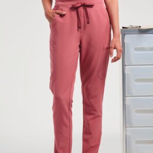 Pantalon cargo stretch femme