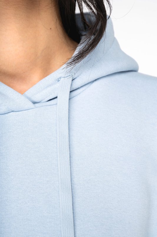 Robe sweat-shirt écoresponsable à capuche femme – Image 6