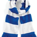 Bleu royal vif / Blanc