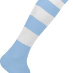 Bleu ciel sportif / Blanc